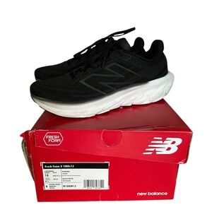 New Balance Fresh Foam X 1080v13 Black White Running Sneakers Women’s Size 10B
